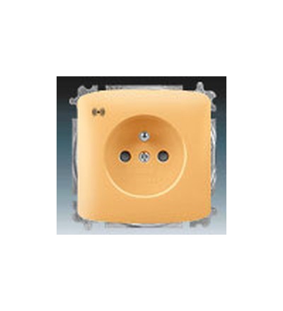 ABB Zásuvka s přepěťovou ochranou, s akustickou signalizací poruchy 5589A-A02357 D